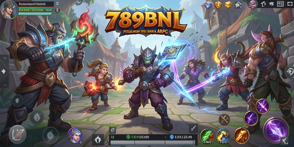 Gameplay seru dalam dunia ARPG yang luas dan menarik.