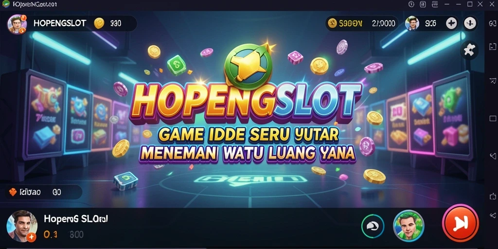 Tangkapan layar utama HOPENGSLOT menampilkan gameplay Idle yang menarik.