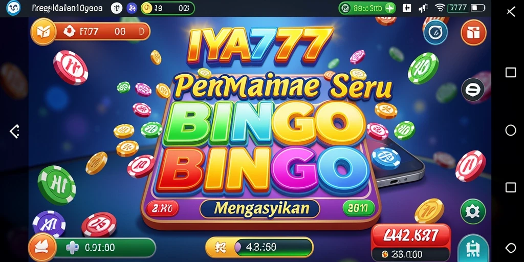 Screenshot gameplay seru Bingo IYA777 dengan tampilan menarik.