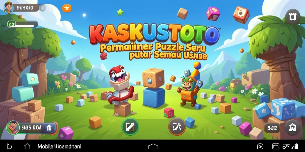 Tampilkan gameplay KASKUSTOTO yang penuh tantangan dan keseruan Puzzle.