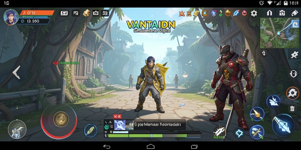 Tampilan gameplay <strong>VANTAIDN</strong> yang mengesankan dalam dunia simulasi.