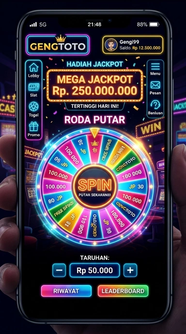 Proses unduh aplikasi yang cepat dan aman di gengtoto.